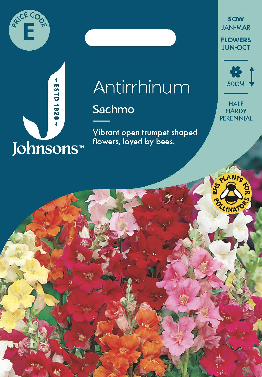 Johnsons - Antirrhinum Sachmo - 750 Seeds