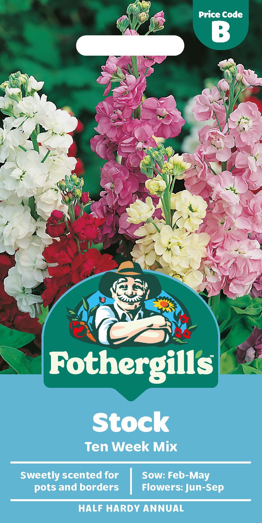 Fothergills Stock Ten Week Mix Seeds