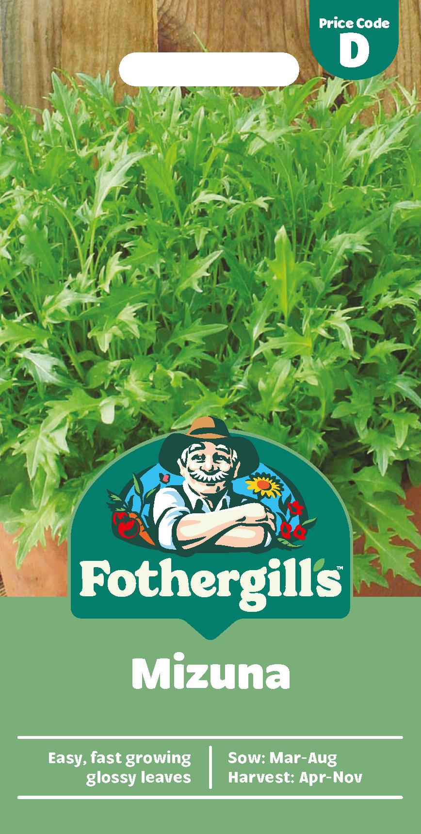 Fothergills Mizuna Seeds