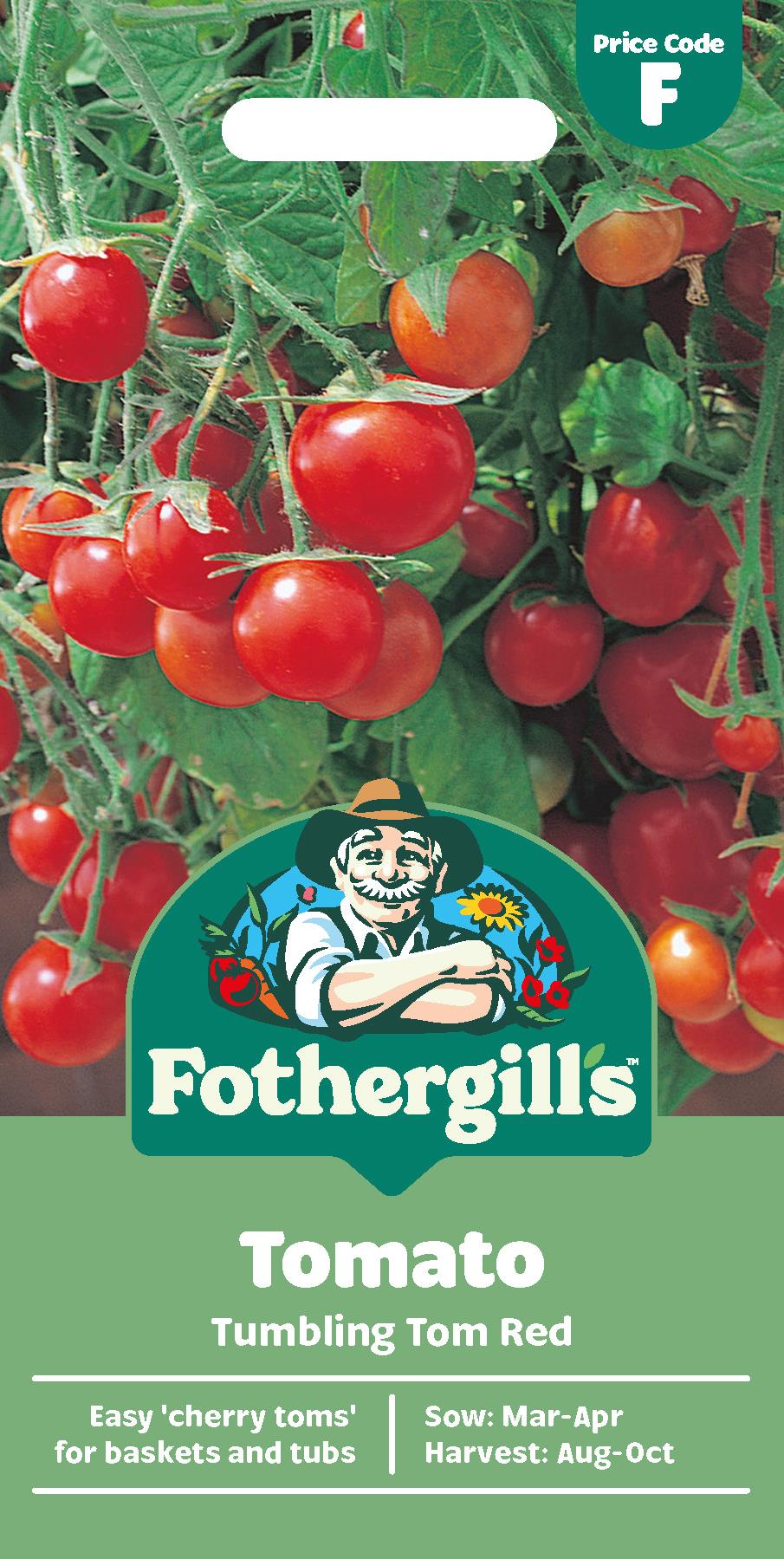 Fothergills Tomato Tumbling Tom Red Seeds
