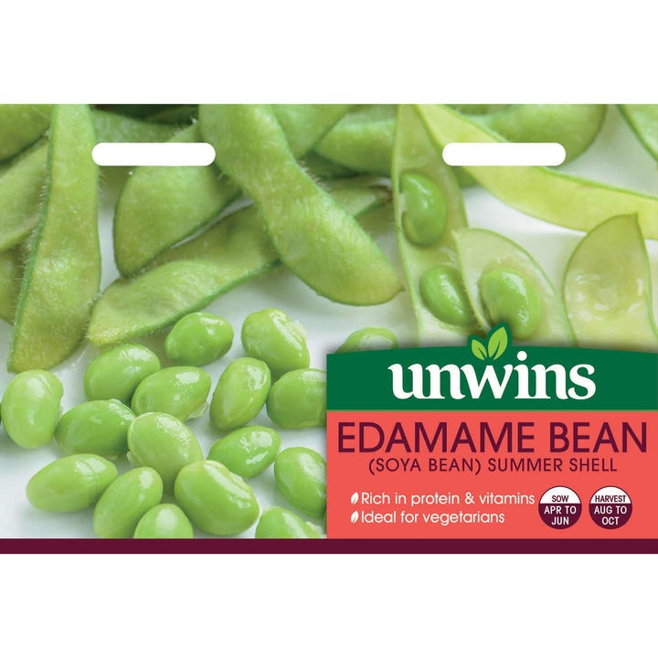 Unwins Edamame Bean Summer Shell - Soya Bean 30 Seeds