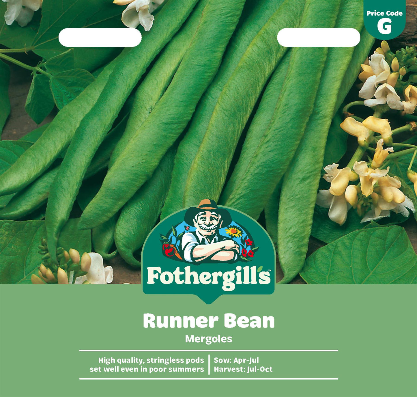 Fothergills Runner Bean Mergoles Seeds