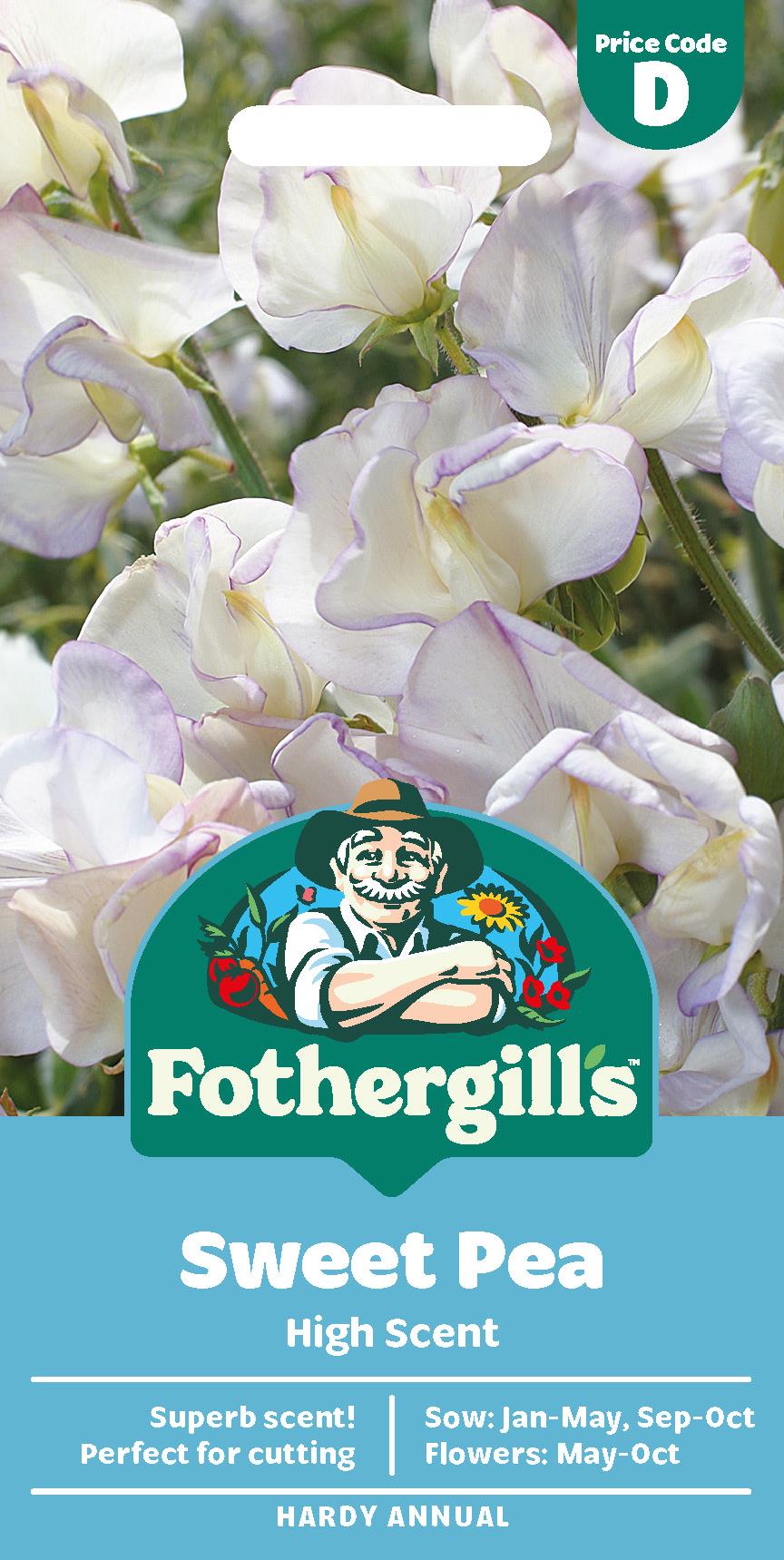 Fothergills Sweet Pea High Scent Seeds