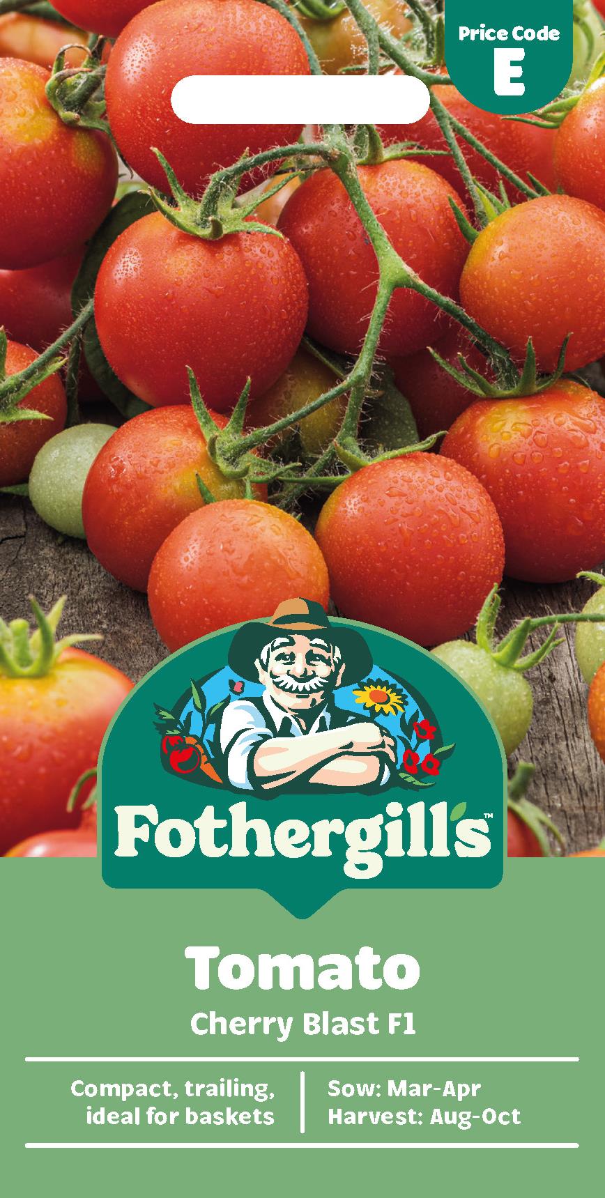 Fothergills Tomato Cherry Blast F1 Seeds