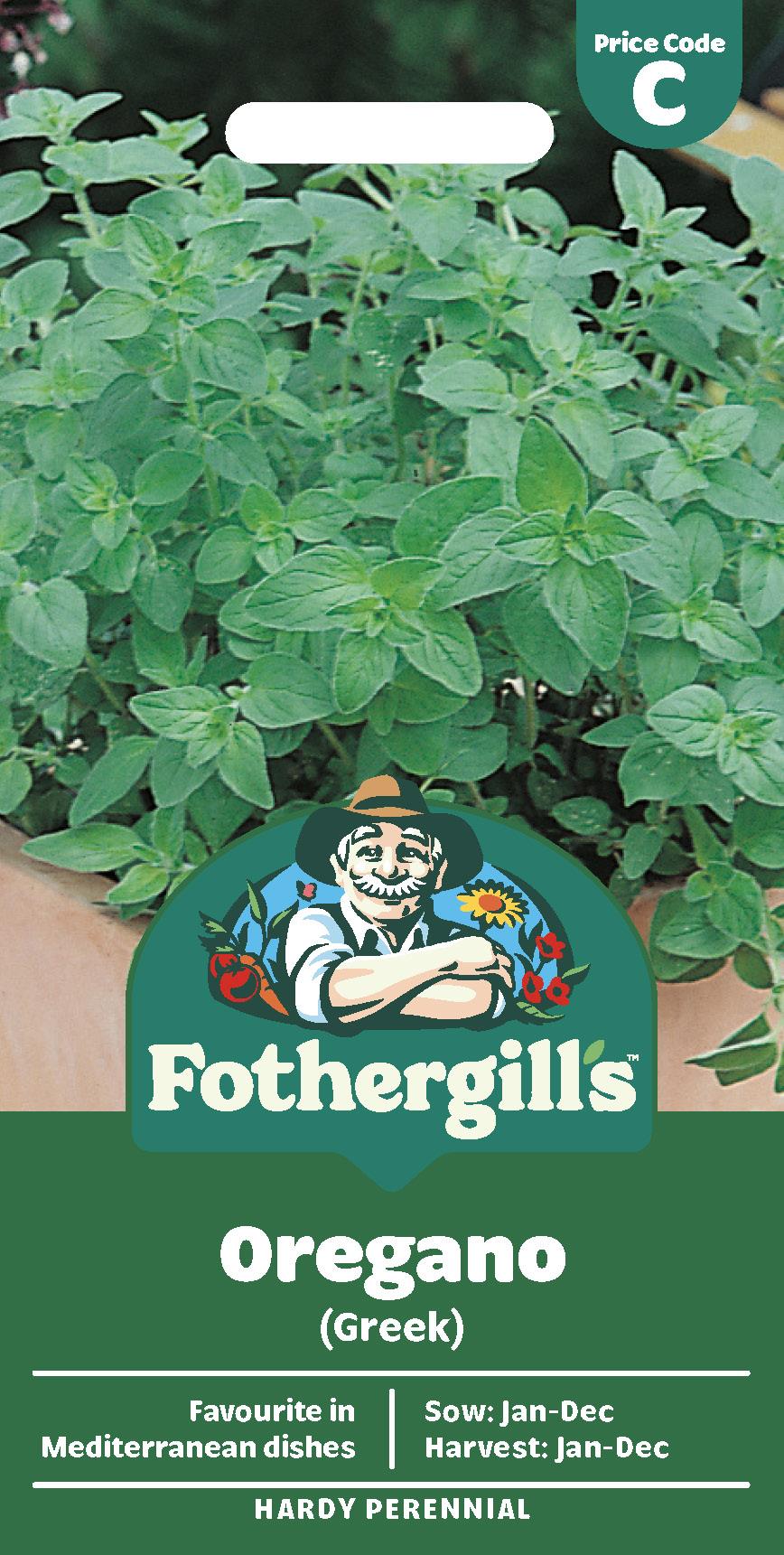 Fothergills Herb Greek Oregano Seeds