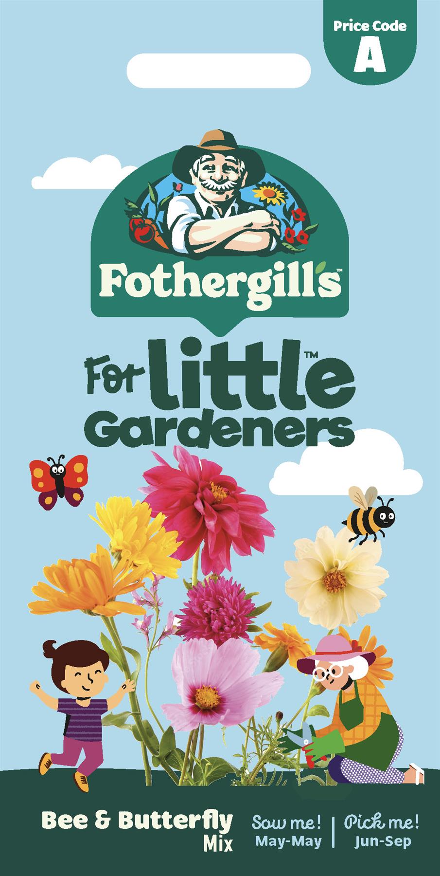 Fothergills Little Gardeners Bee & Butterfly Mix Seeds