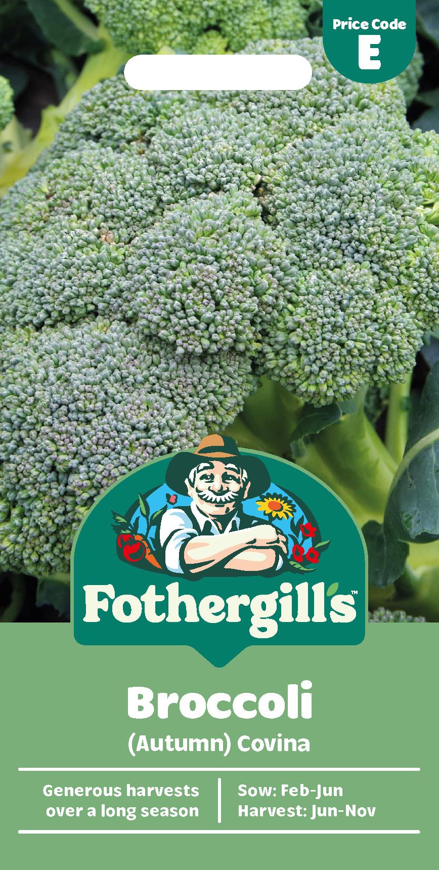 Fothergills Broccoli (Autumn) Covina Seeds