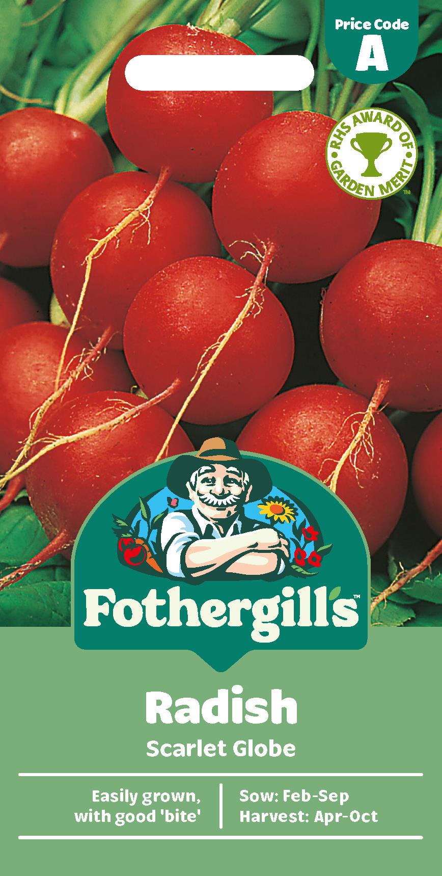 Fothergills Radish Scarlet Globe Seeds