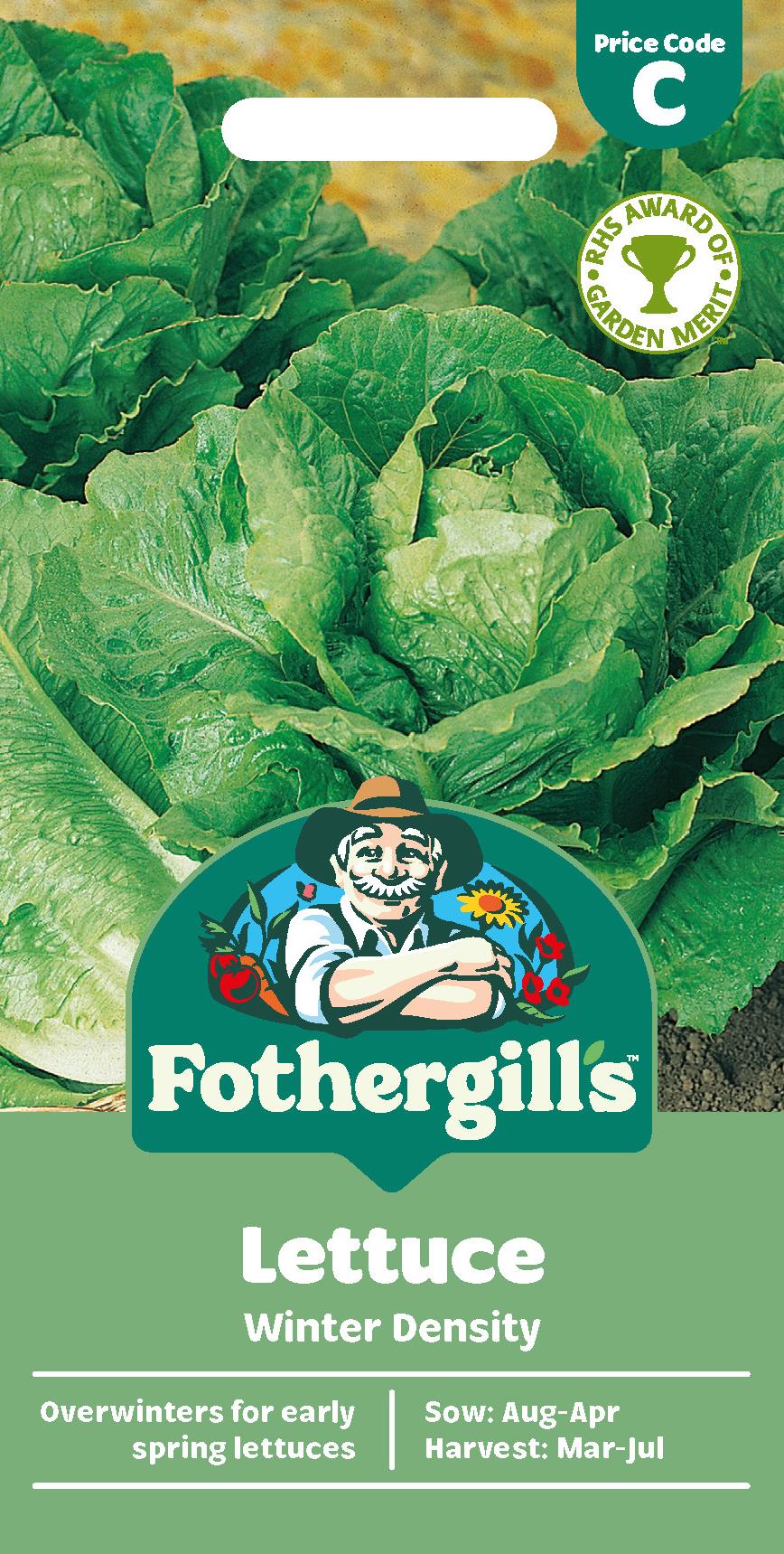 Fothergills Lettuce Winter Density Seeds