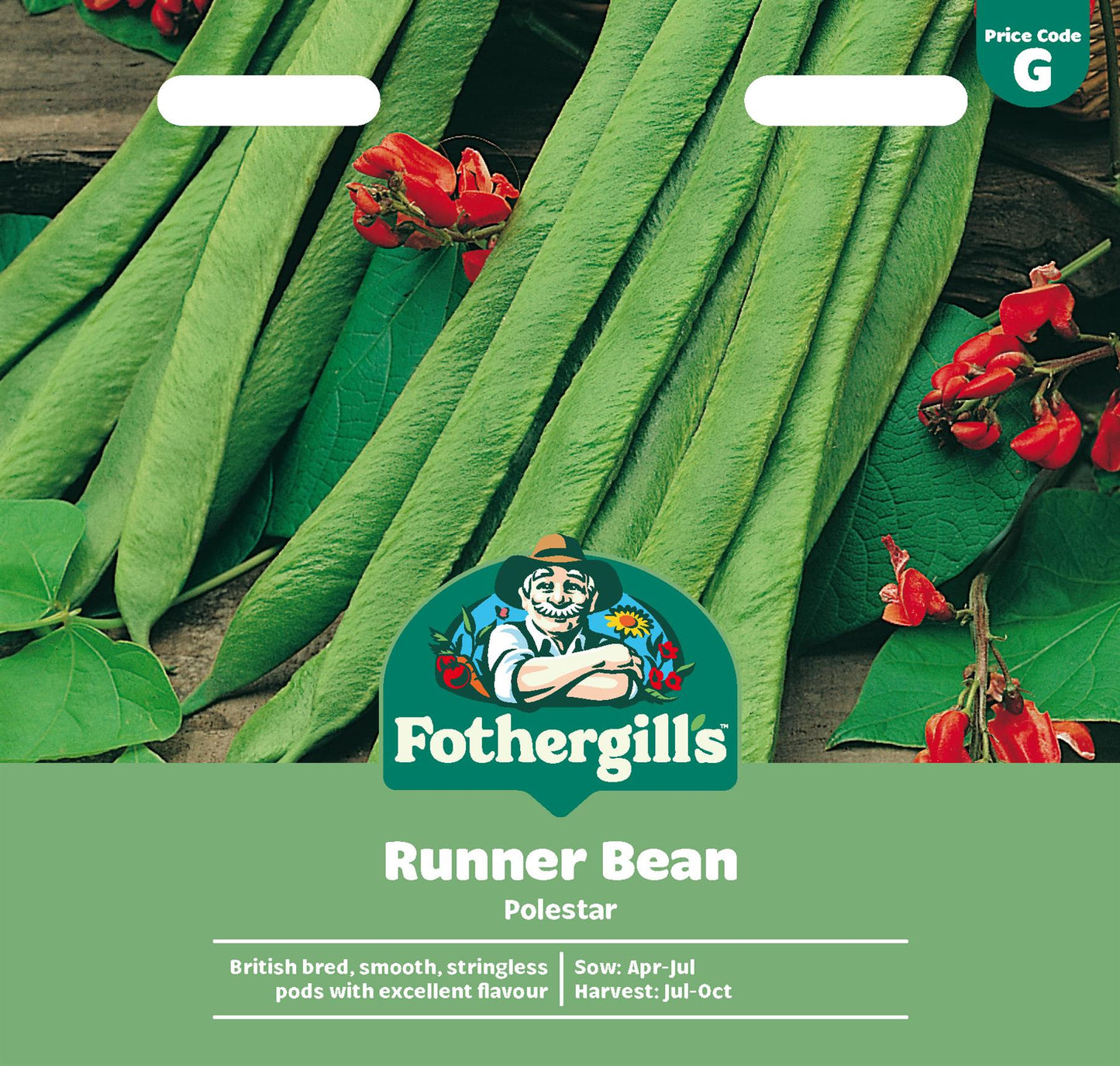 Fothergills Runner Bean Polestar Seeds