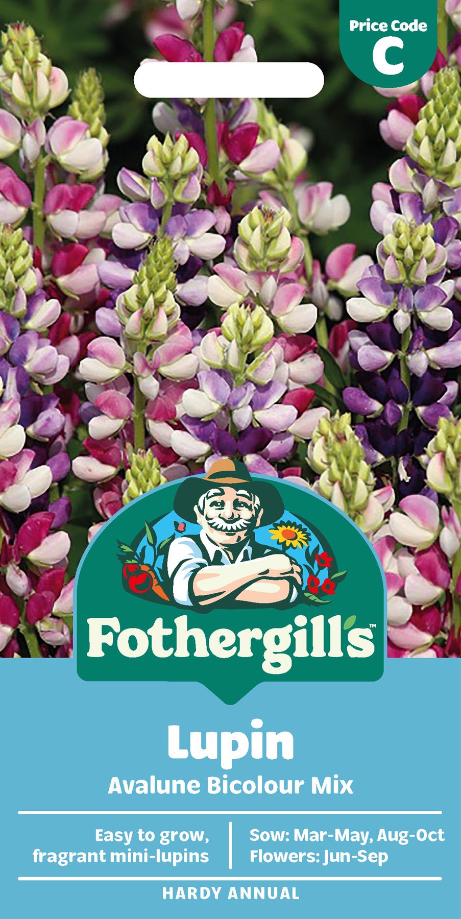 Fothergills Lupin Avalune Bicolour Mix Seeds