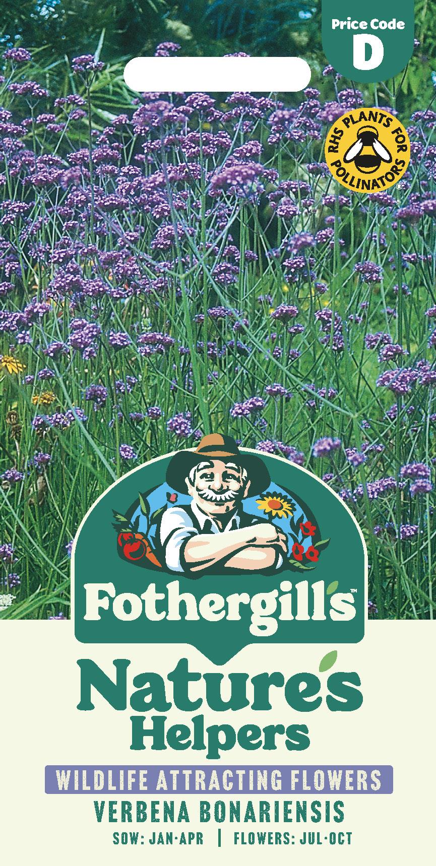 Fothergills Nature Haven-Verbena Bonariensis Seeds