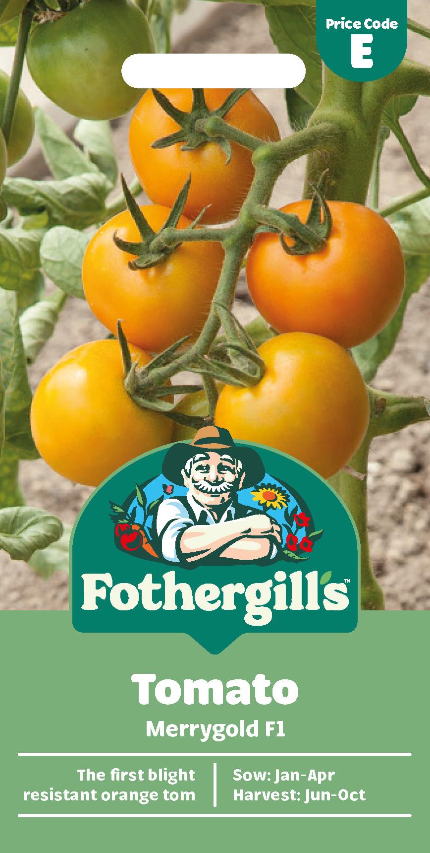 Fothergills Tomato Merrygold F1 Seeds