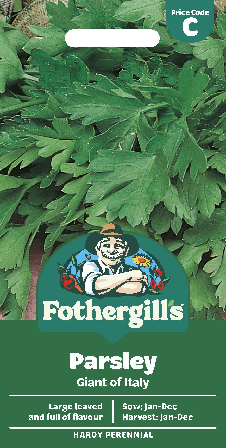 Fothergills Herb Parsley Giant Of Italy Seeds