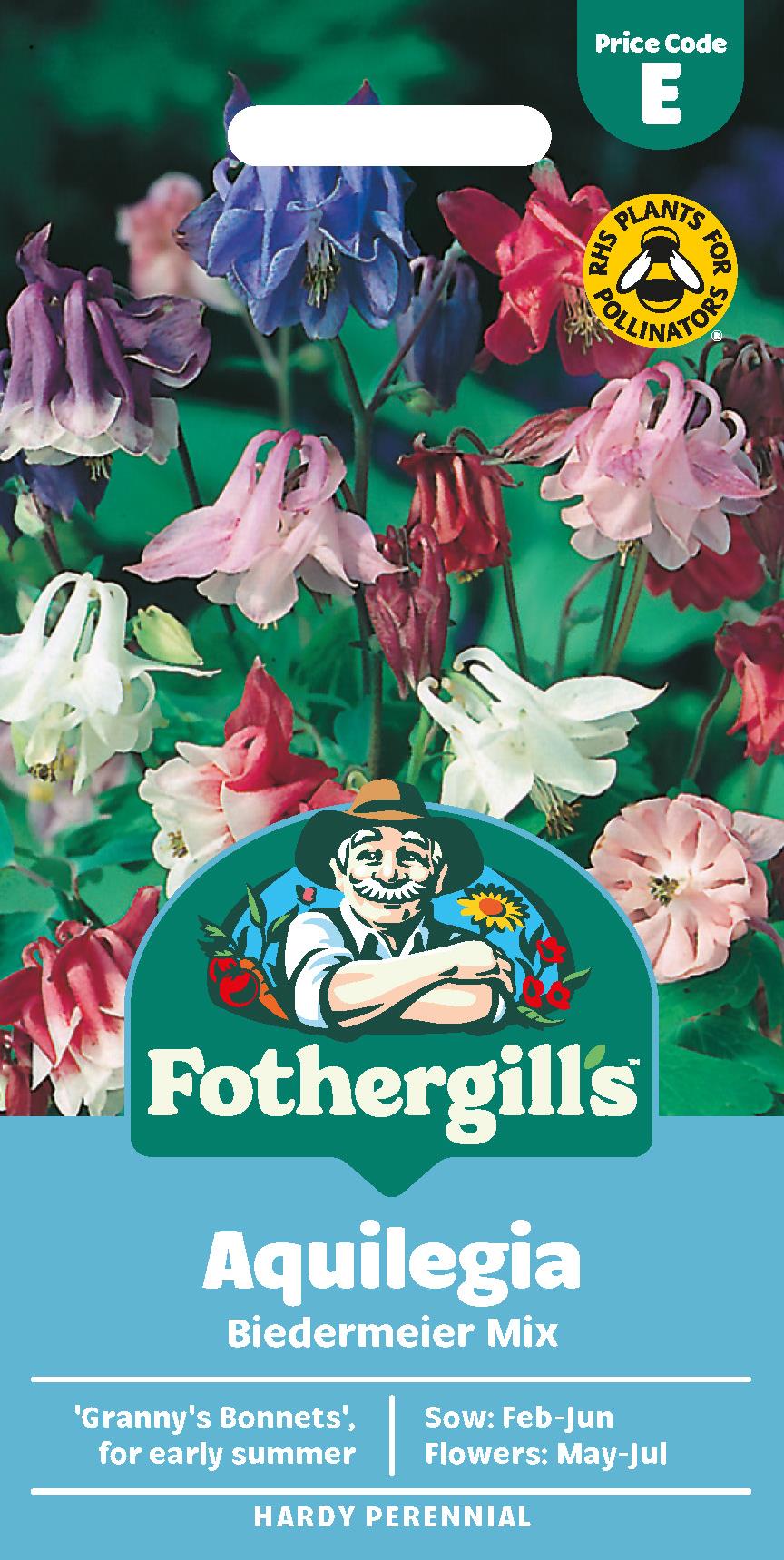 Fothergills Aquilegia Biedermeier Mix Seeds