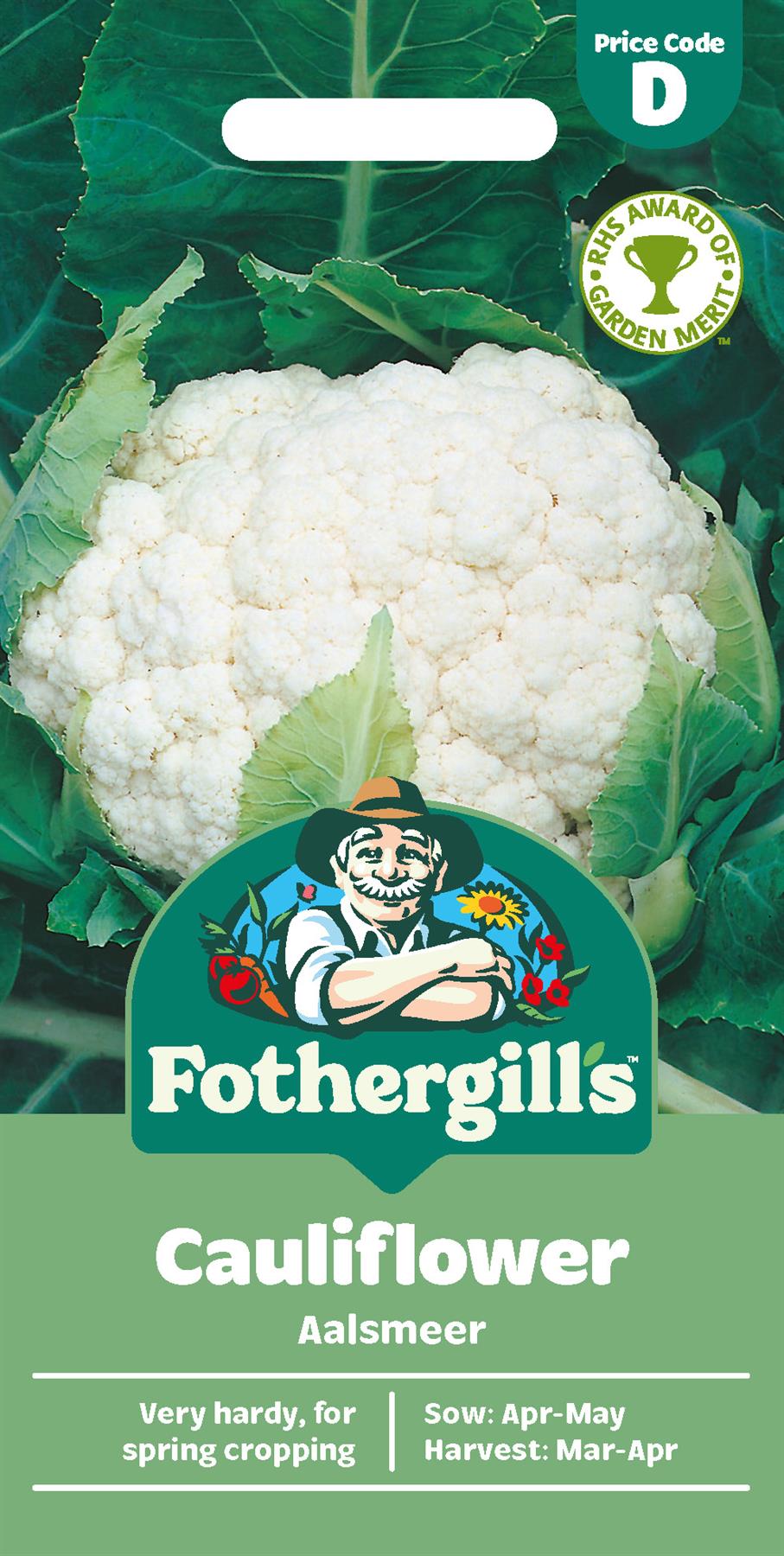 Fothergills Cauliflower Aalsmeer Seeds
