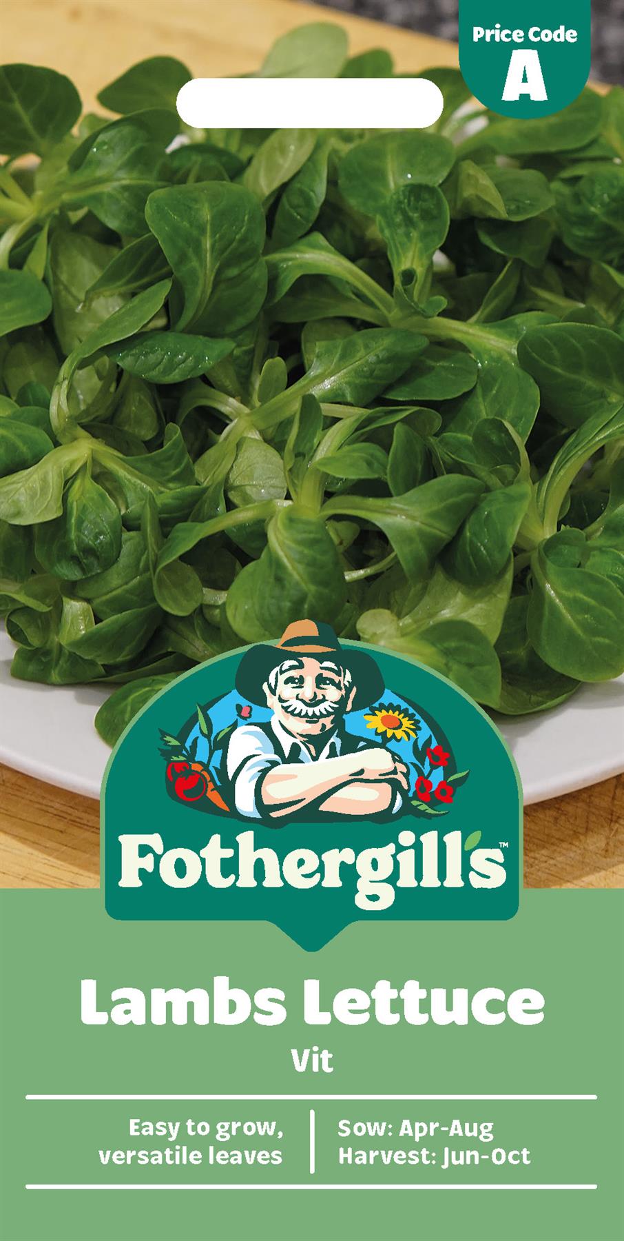 Fothergills Lambs Lettuce Vit Seeds