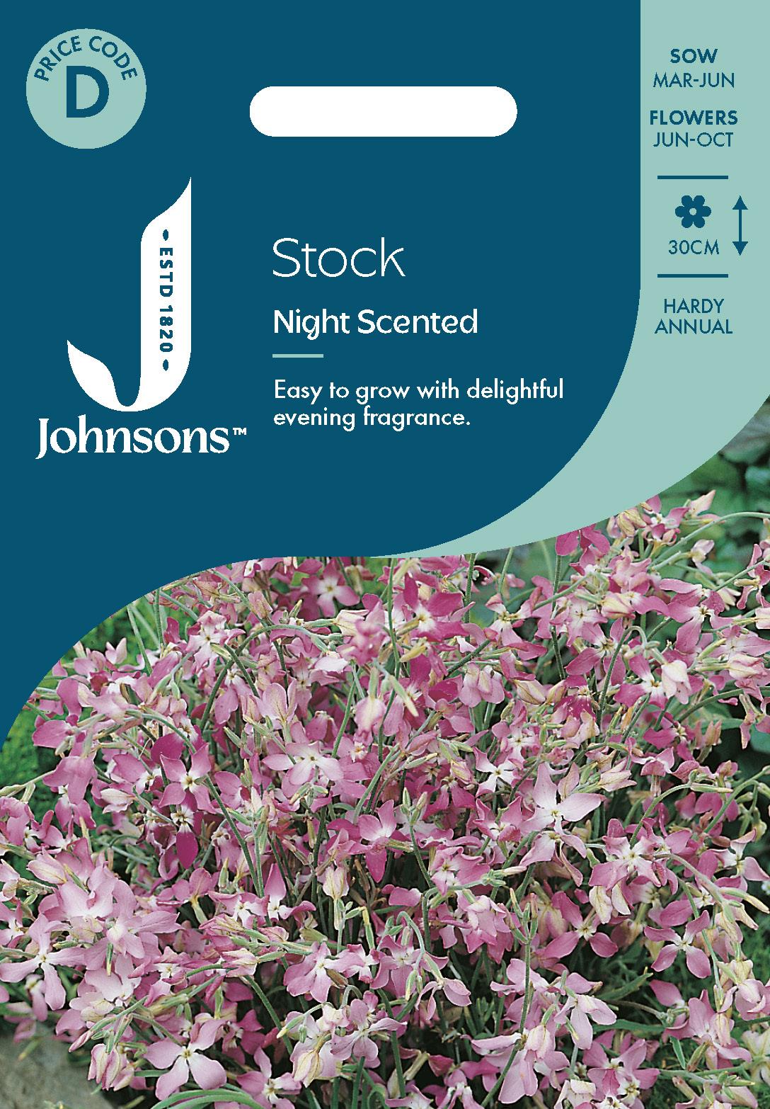 Johnsons - Stock Night Scented - 2000 Seeds