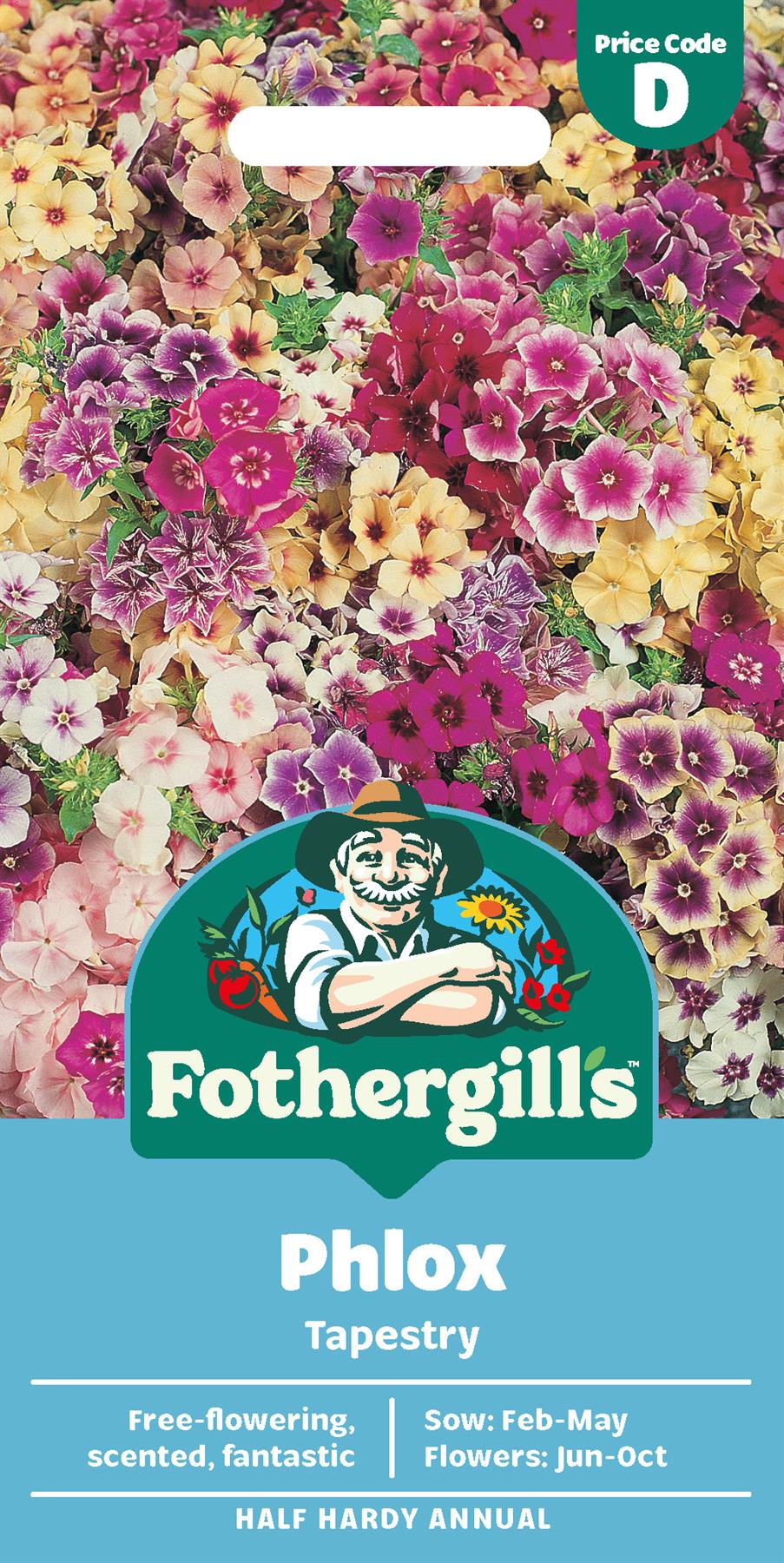 Fothergills Phlox Tapestry Seeds