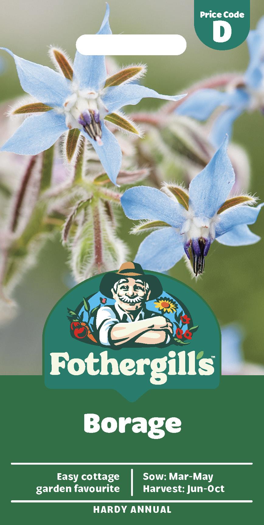 Fothergills Herb Borage Seeds