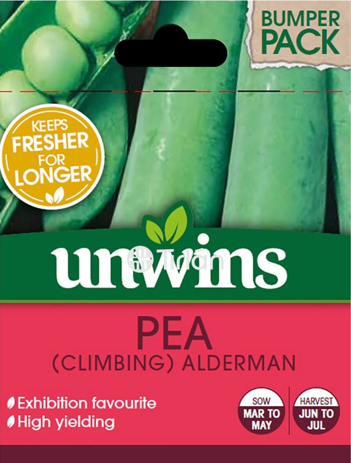 Unwins Vegetable Pea Alderman Seeds