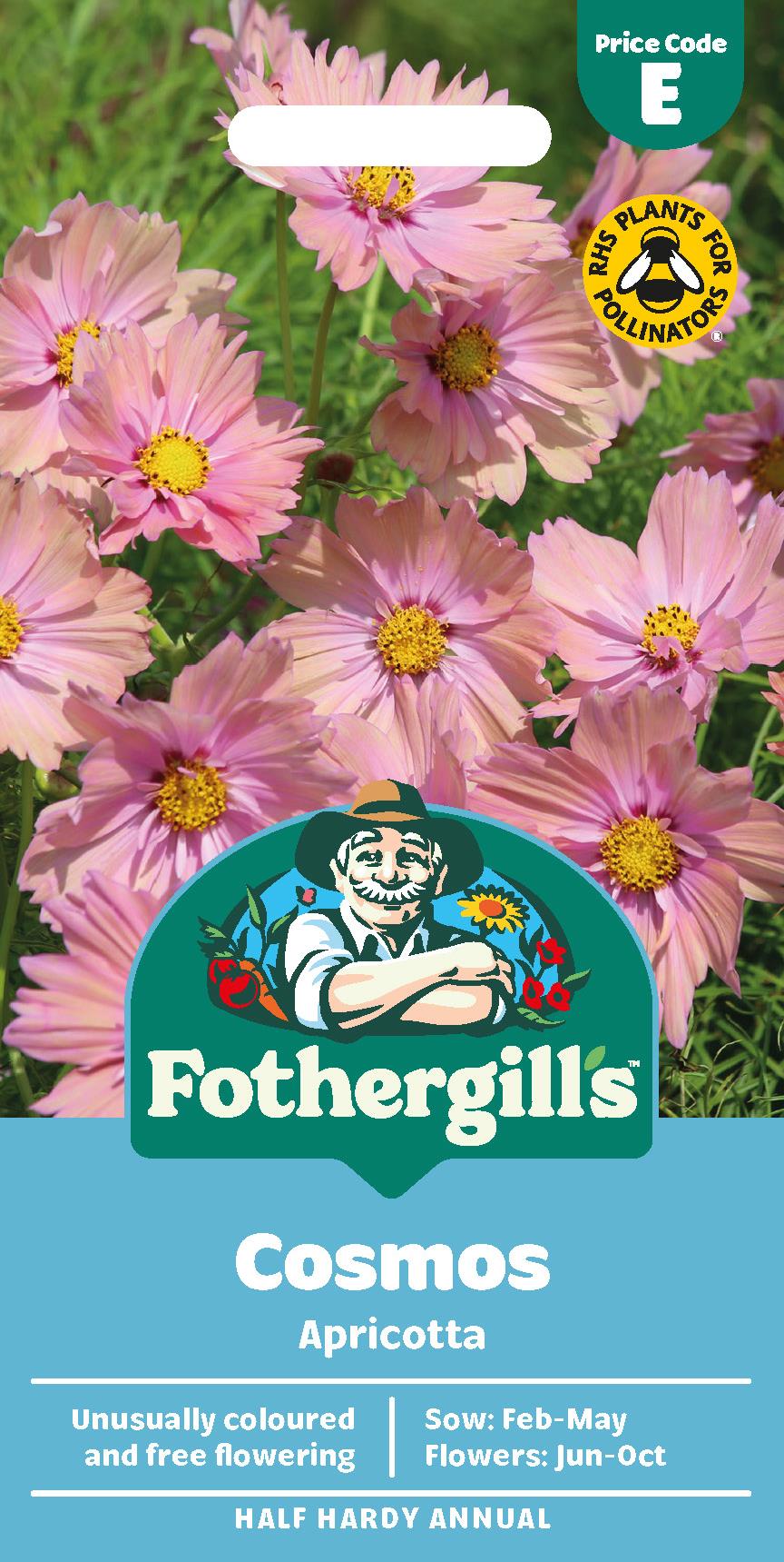 Fothergills Cosmos Apricotta Seeds