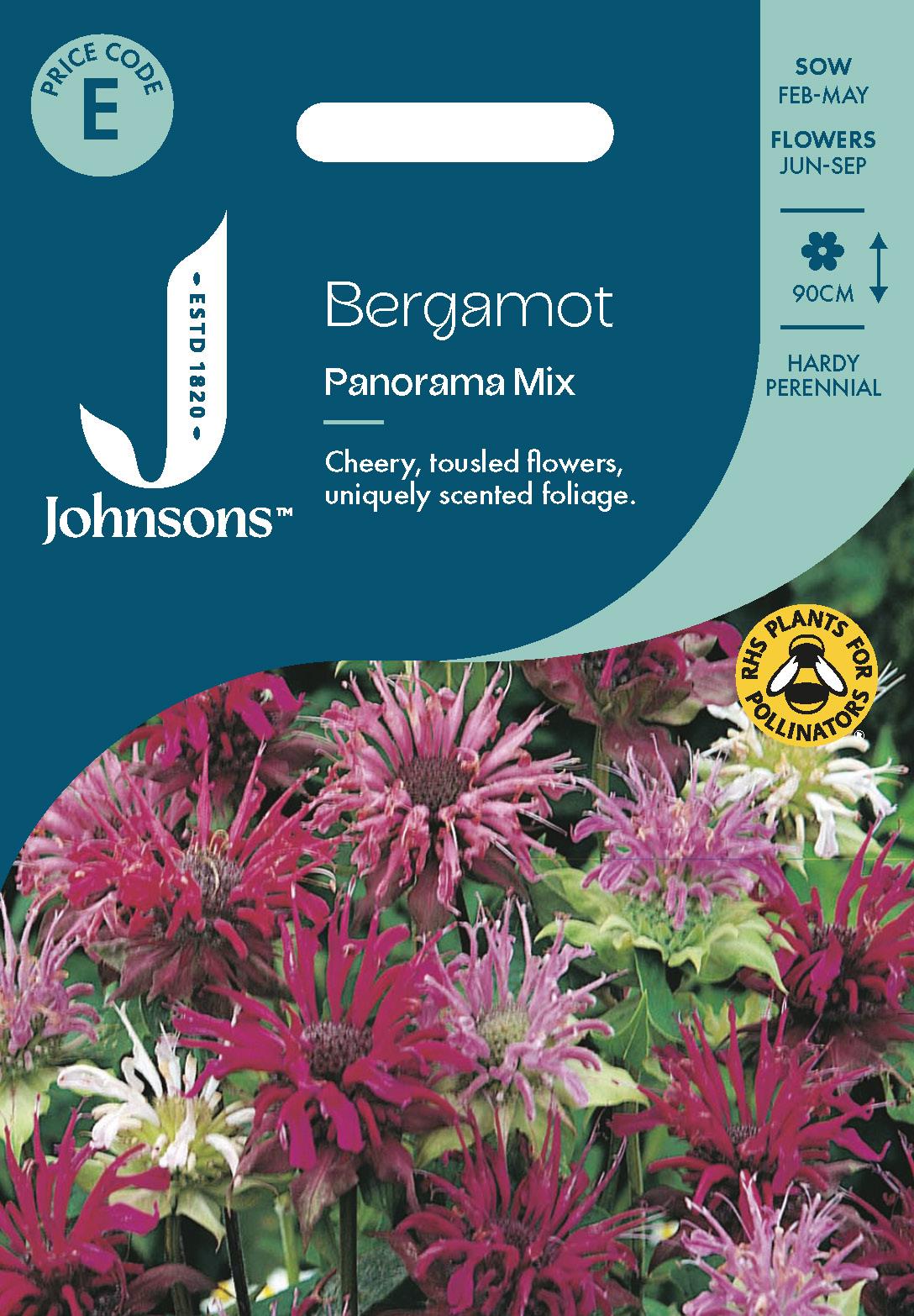 Johnsons - Bergamot Panorama Mix - 100 Seeds