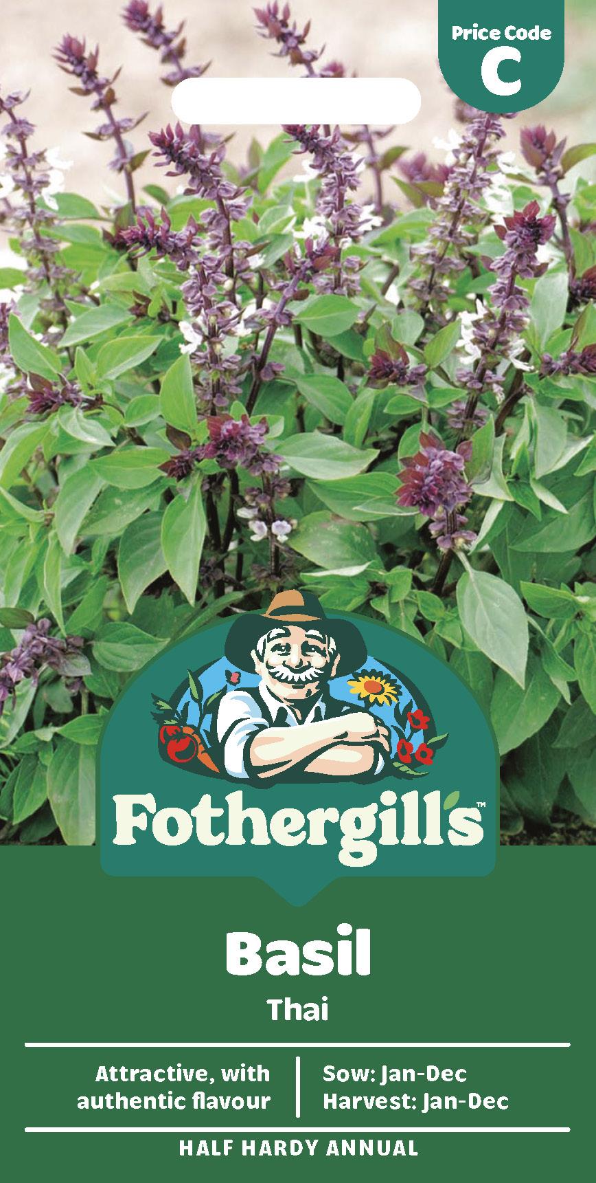 Fothergills Herb Basil Thai Seeds