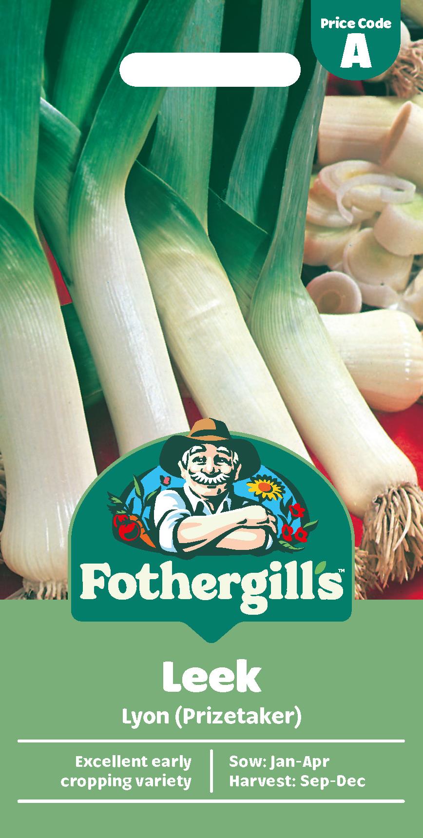 Fothergills Leek Lyon (Prizetaker) Seeds
