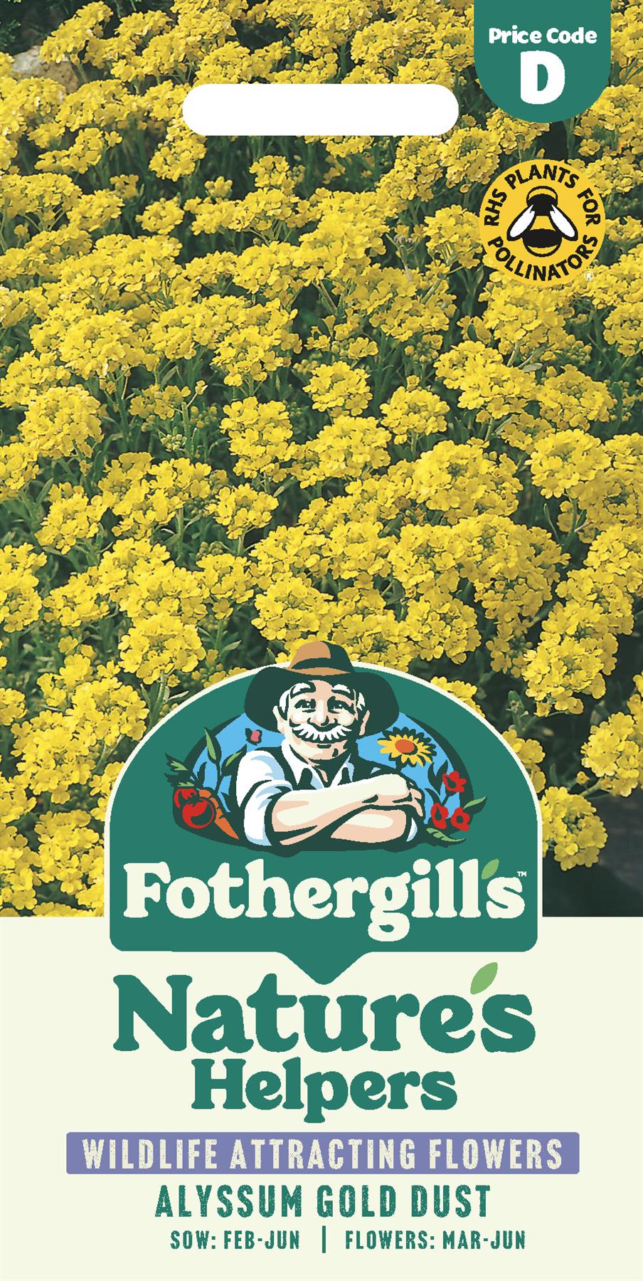 Fothergills Nature Haven-Alyssum Gold Dust Seeds