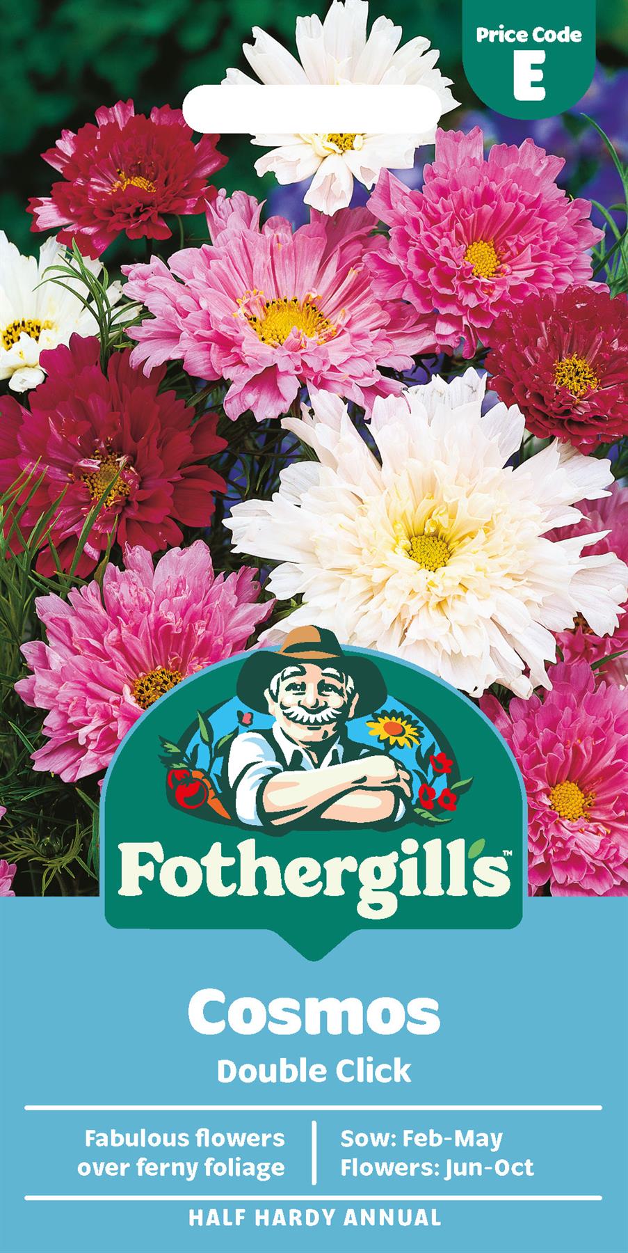 Fothergills Cosmos Double Click Seeds