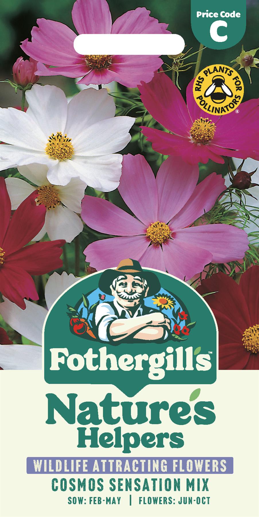 Fothergills Nature Haven - Cosmos Sensation Mix Seeds