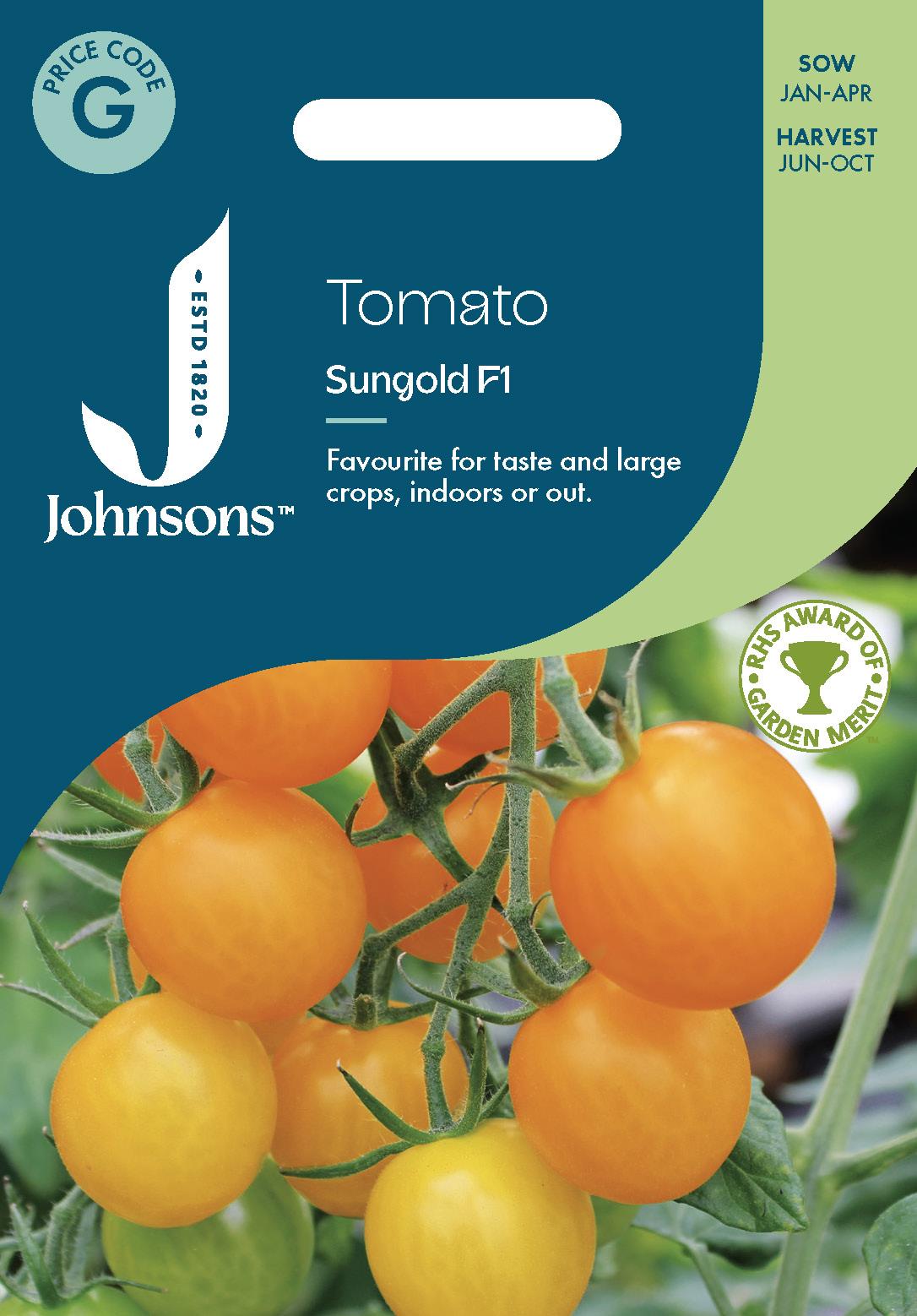 Johnsons - Tomato Sungold F1 - 10 Seeds
