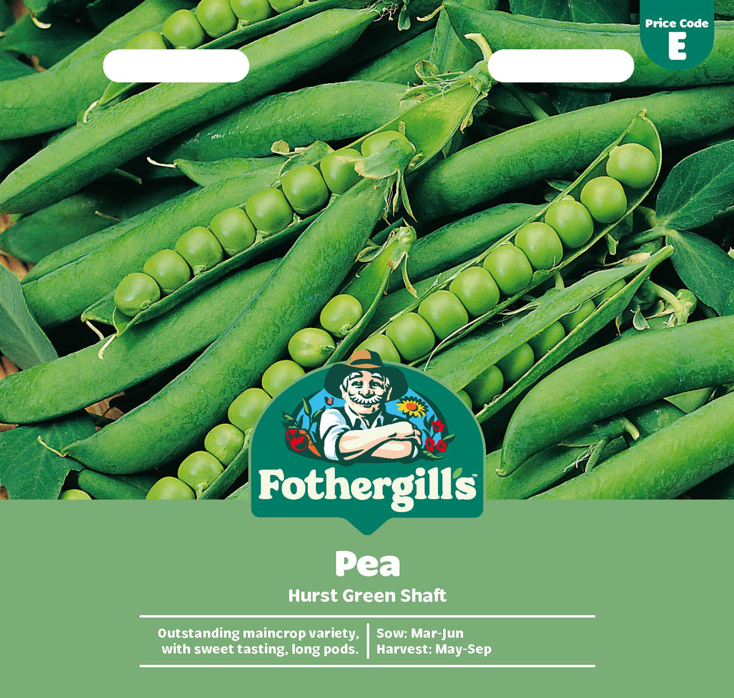 Fothergills Pea Hurst Green Shaft Seeds