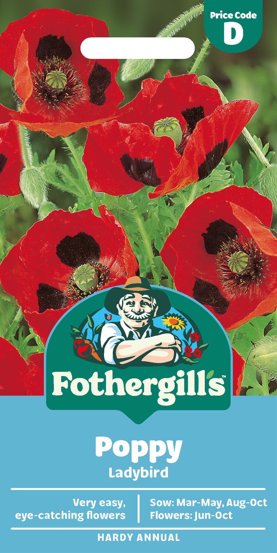 Fothergills Poppy Ladybird Seeds