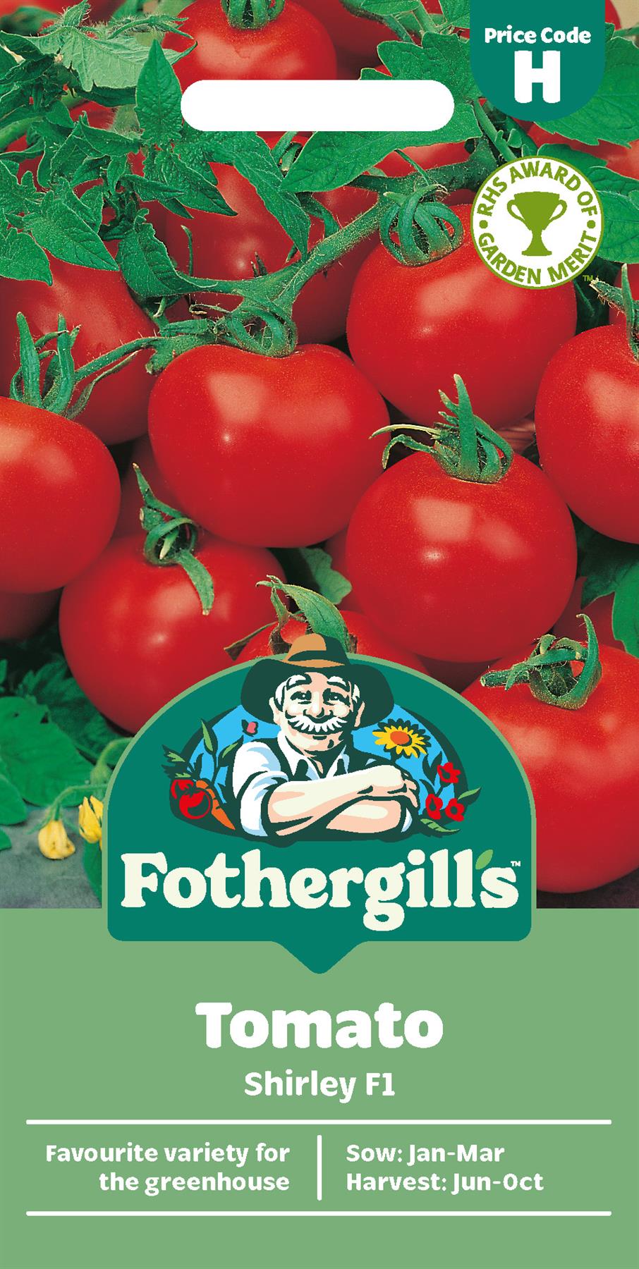 Fothergills Tomato Shirley F1 Seeds