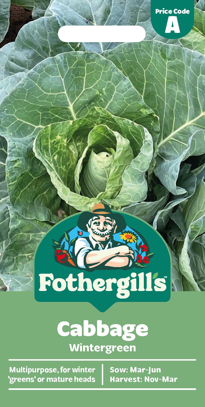 Fothergills Cabbage Wintergreen Seeds