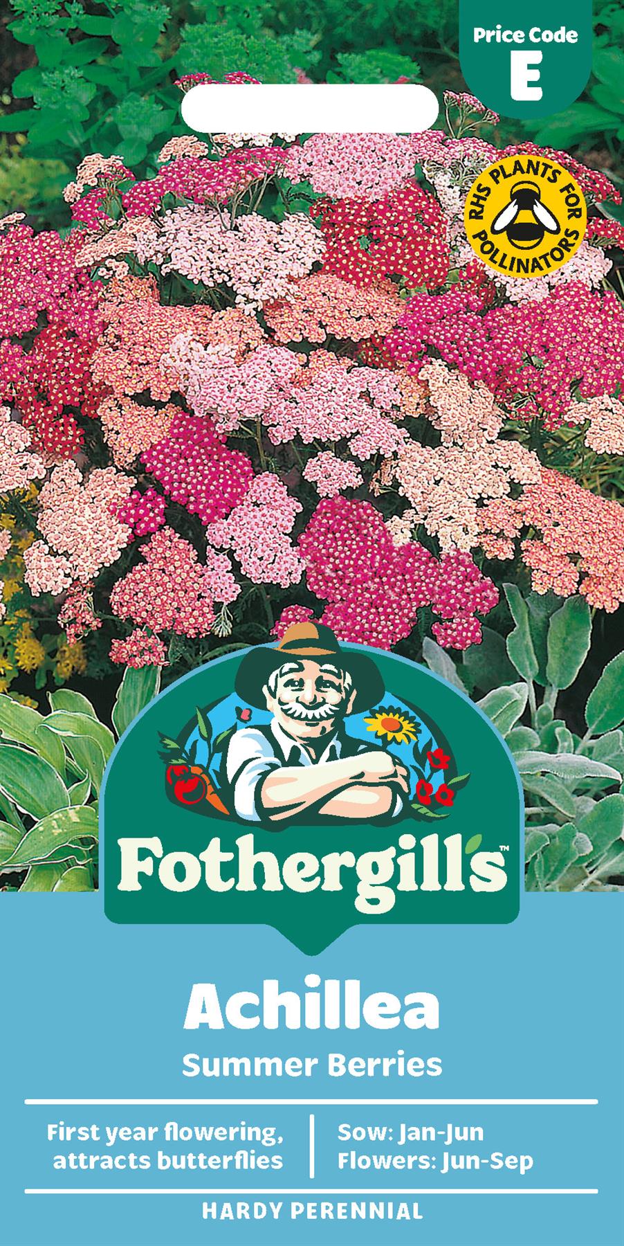 Fothergills Achillea Summer Berries Seeds