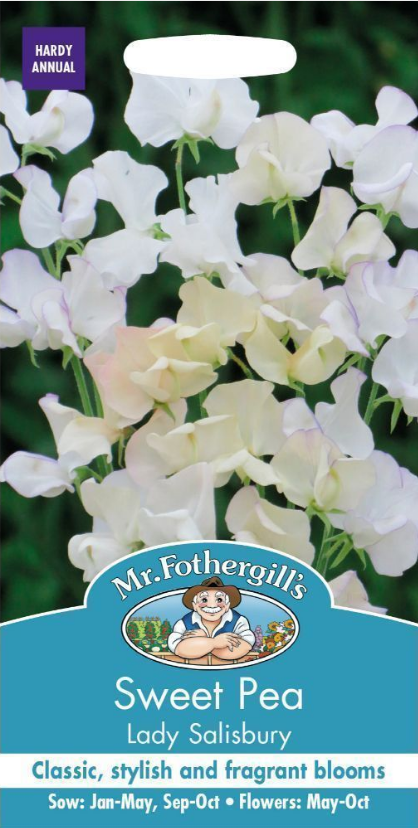 Mr Fothergills Sweet Pea Little Riding Hood Seeds