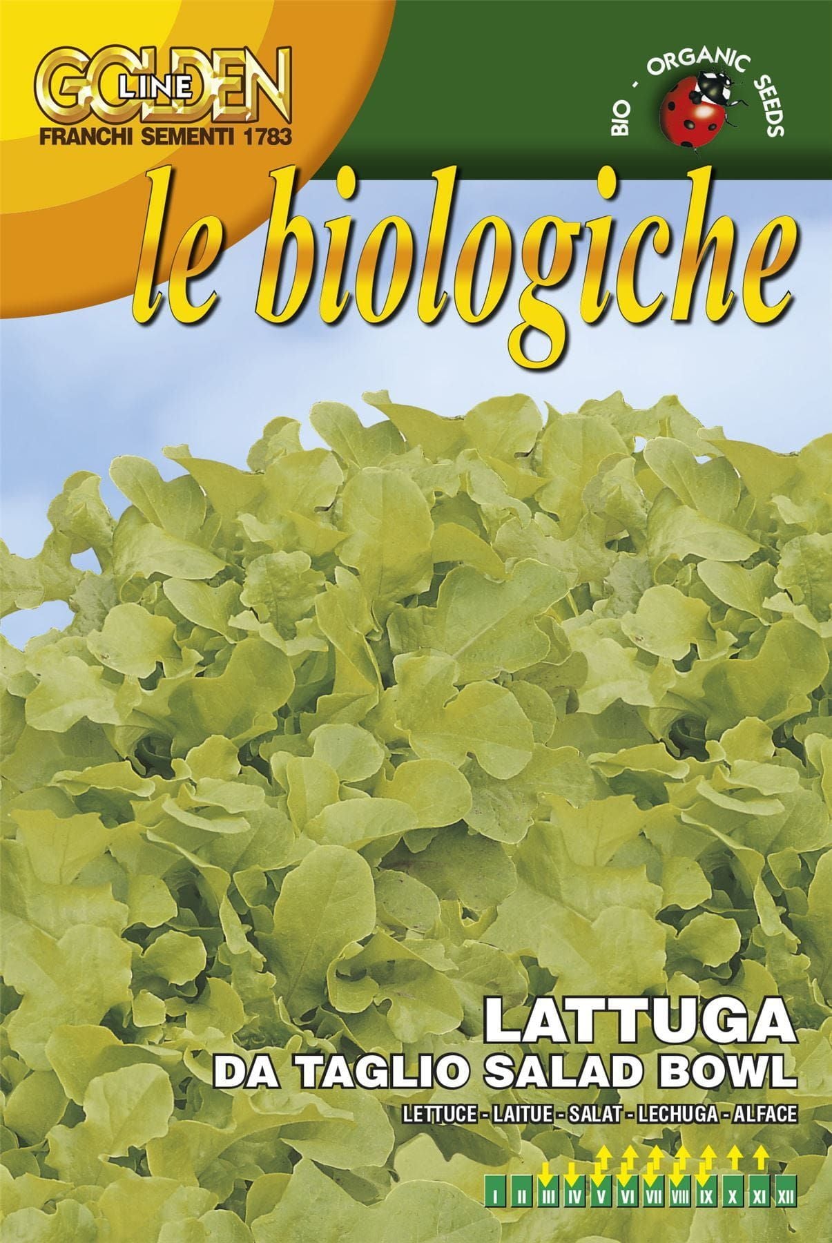 Franchi Organic BIOB78/24 Lettuce Salad Bowl 4000 Seeds