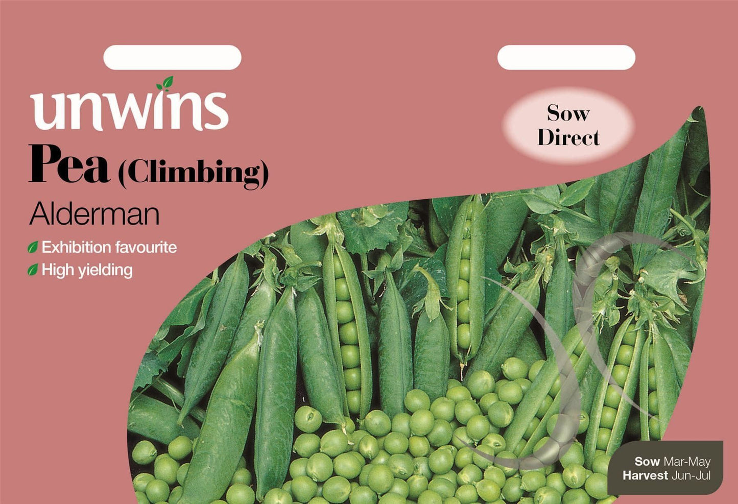 Unwins Pea (Climbing) Alderman 250 Seeds