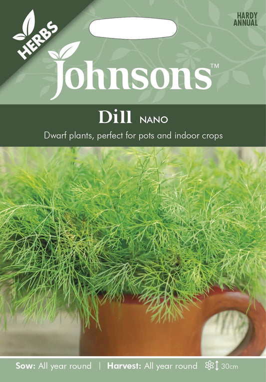 Johnsons Seeds Dill Nano 200 Seeds