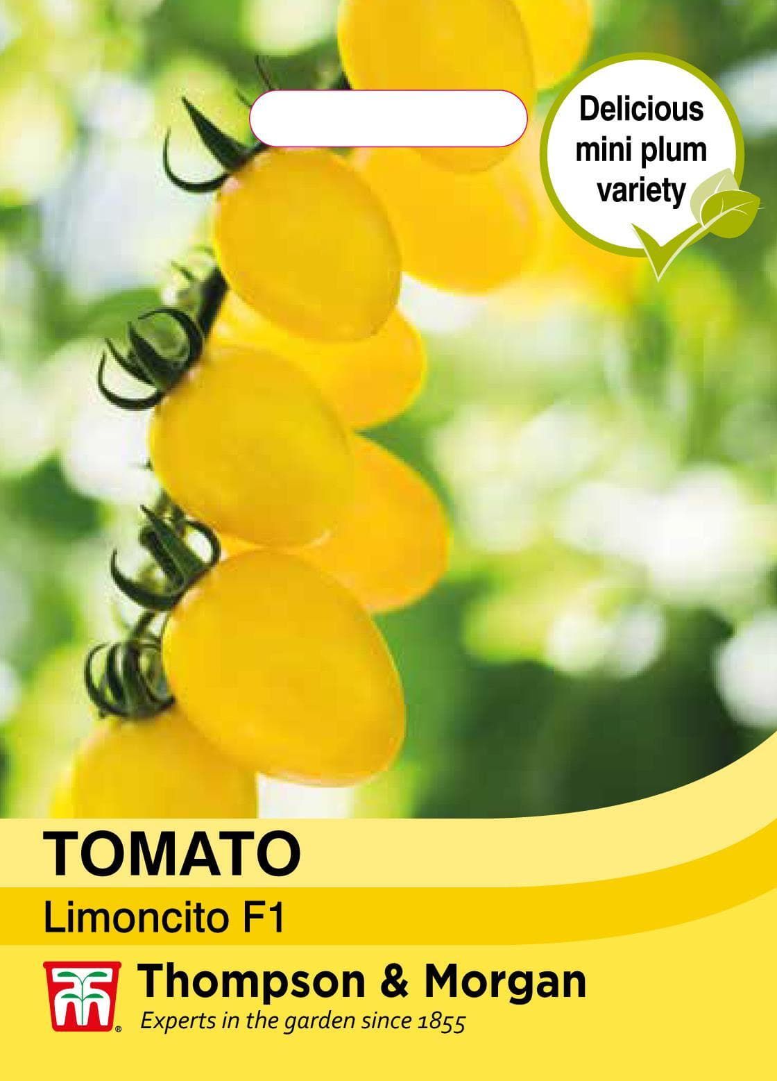 Thompson & Morgan Vegetable Tomato Limoncito F1 - 5 Seeds