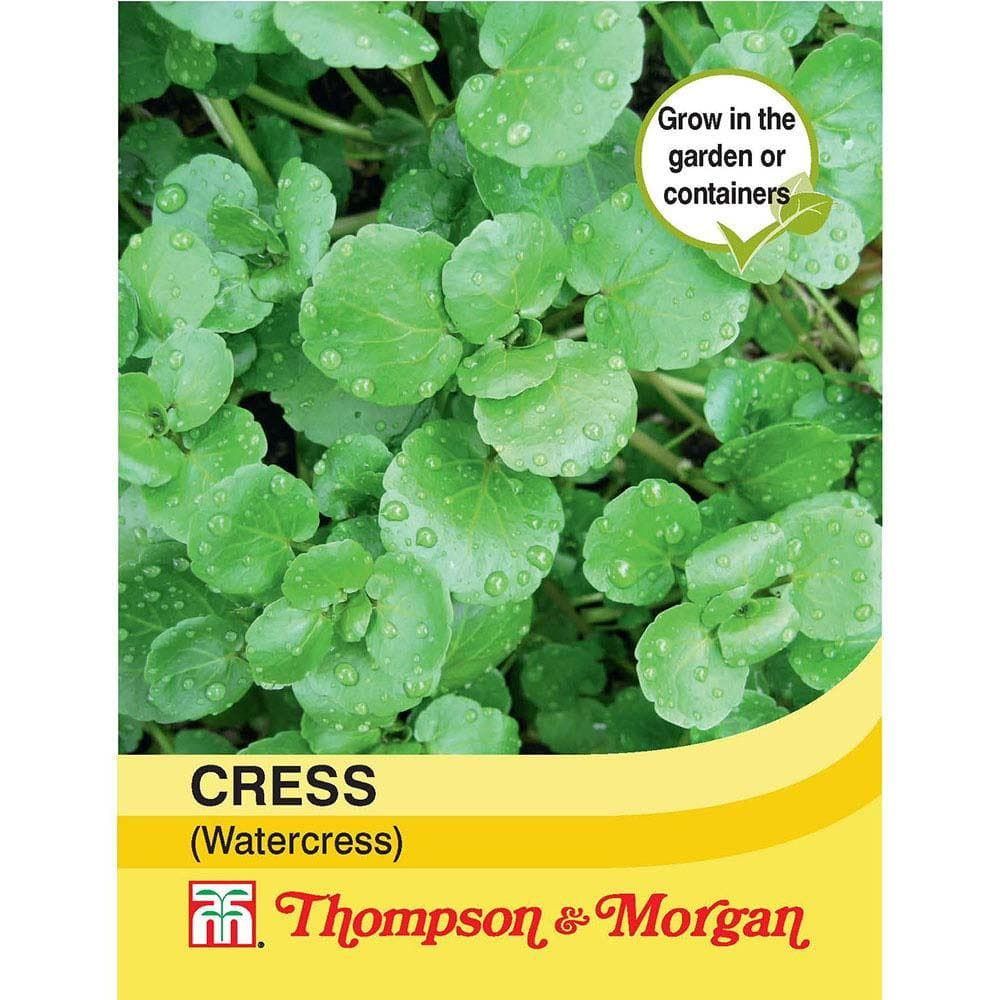 Thompson & Morgan Watercress 500 Seed