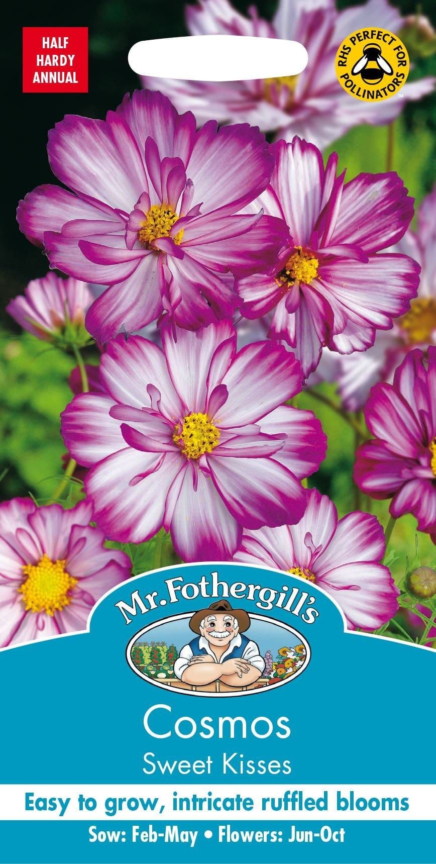 Mr Fothergills Cosmos Sweet Kisses 30 Seeds