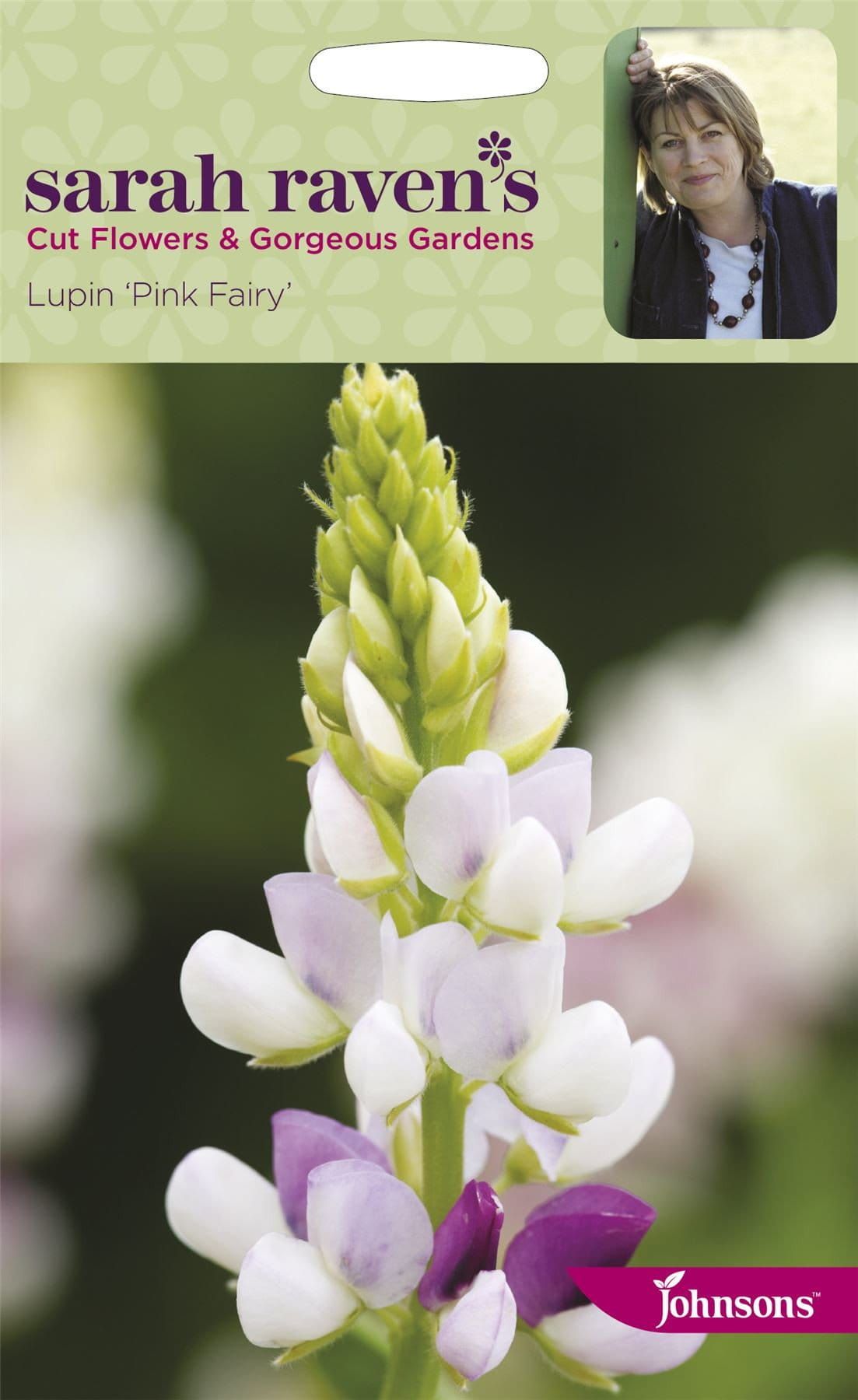 Johnsons Sarah Raven's Lupin Pink Fairy 30 Seeds