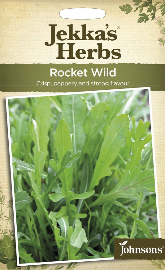 Johnsons Jekka's Herbs Rocket Wild 800 Seeds