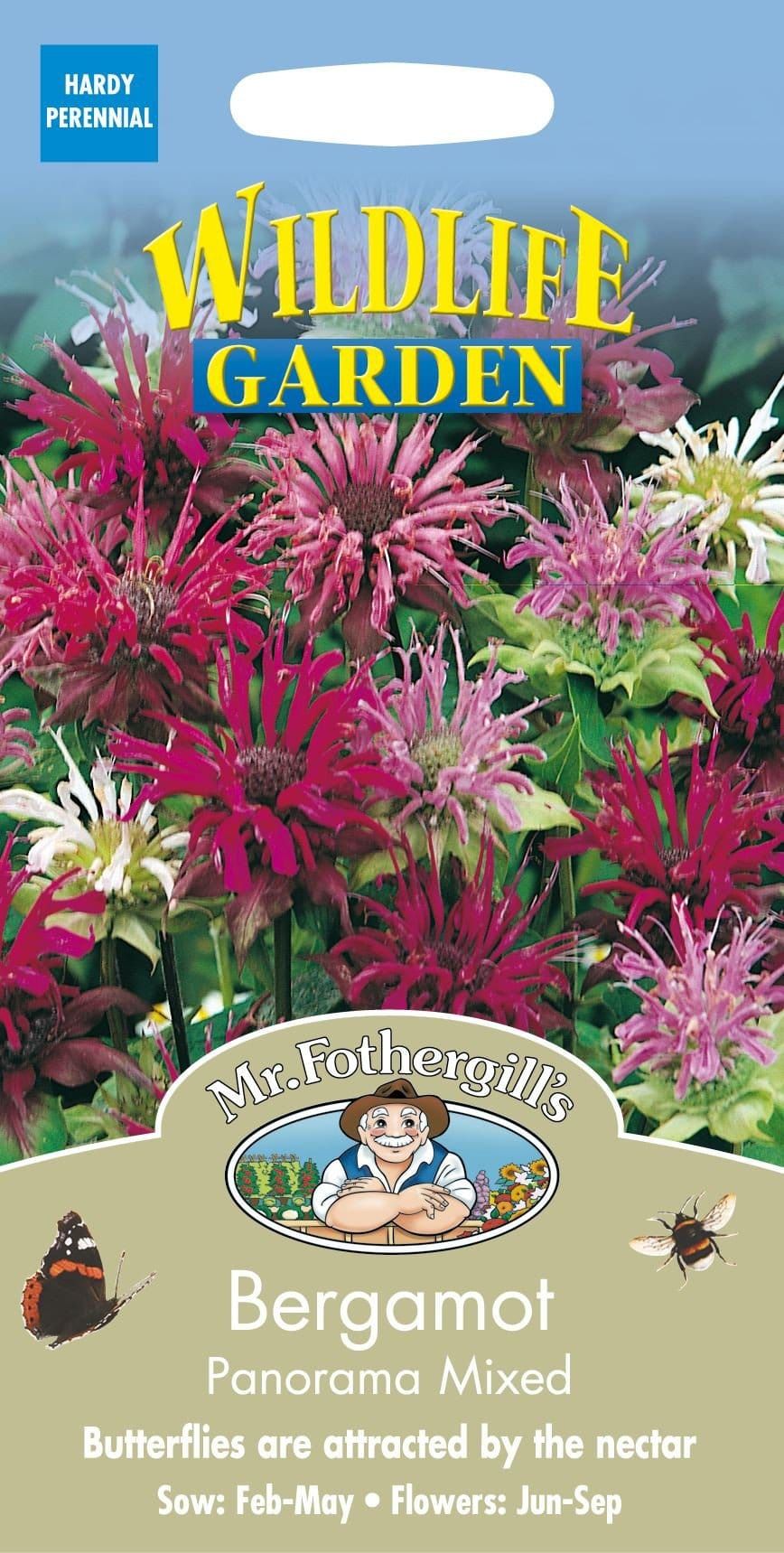 Mr Fothergills Bergamot Panorama Mixed 75 Seeds