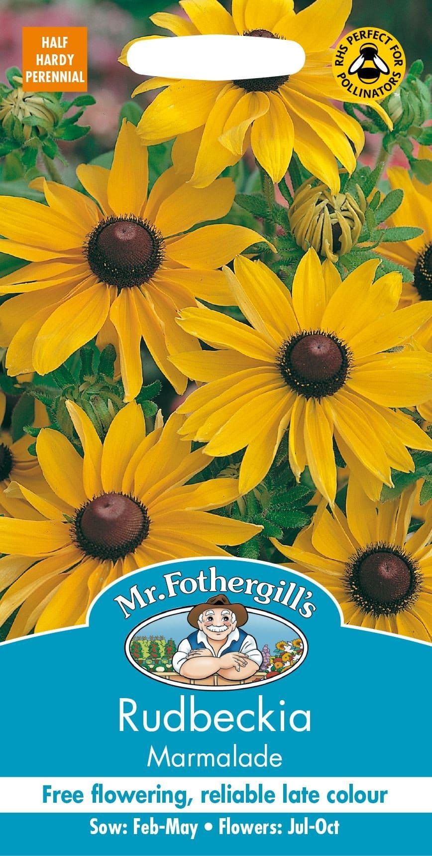 Mr Fothergills Rudbeckia Marmalade 500 Seeds
