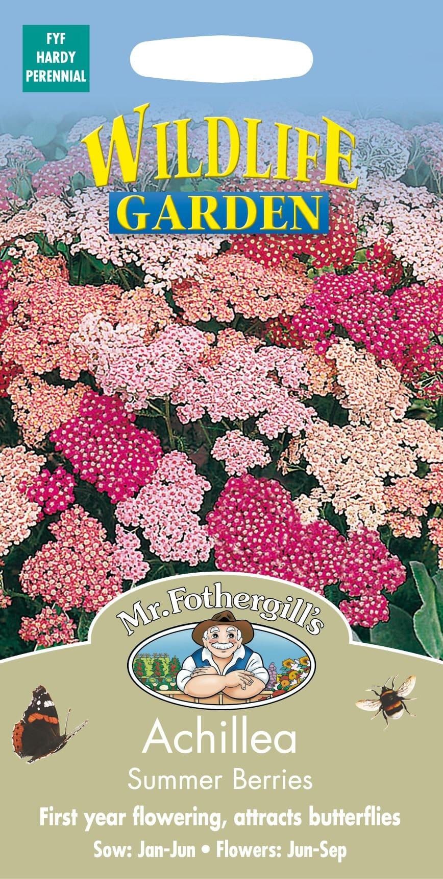 Mr Fothergills Achillea Summer Berries 50 Seeds